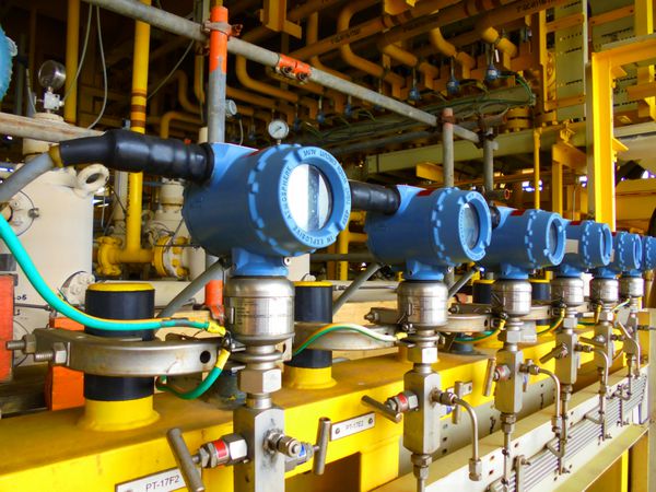 فرستنده فشار و فرستنده دما برای اندازه گیری و نظارت بر داده های فرایند نفت و گاز نصب خط لوله نفت و گاز