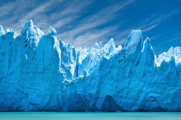یخچالهای Perito Moreno پاتاگونیا آرژانتین فضای کپی کنید