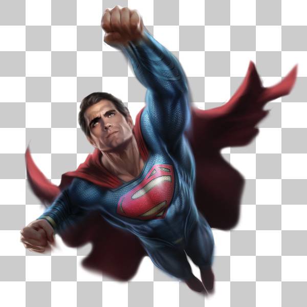 سوپرمن درحال پرواز
