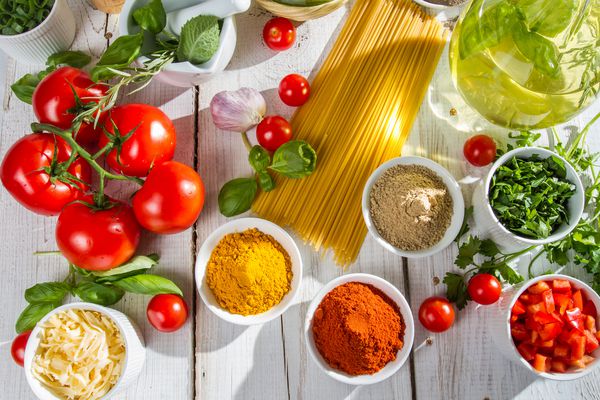ادویه و رایحه غذاهای ایتالیایی