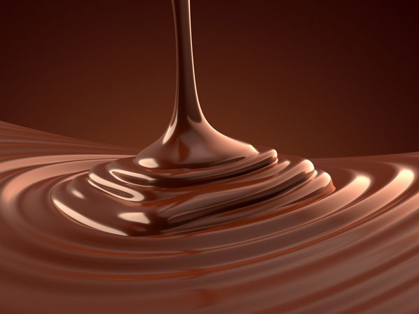 ریختن تصویر شکلات 3D