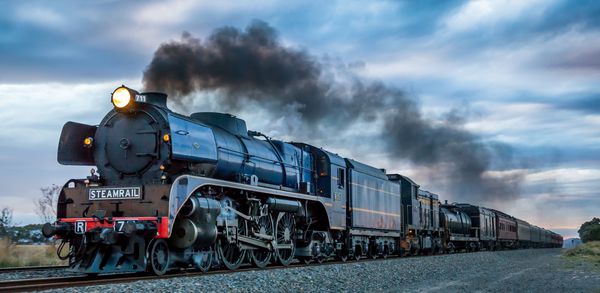 Steam Train کلارکفیلد ویکتوریا استرالیا ژوئن 2018