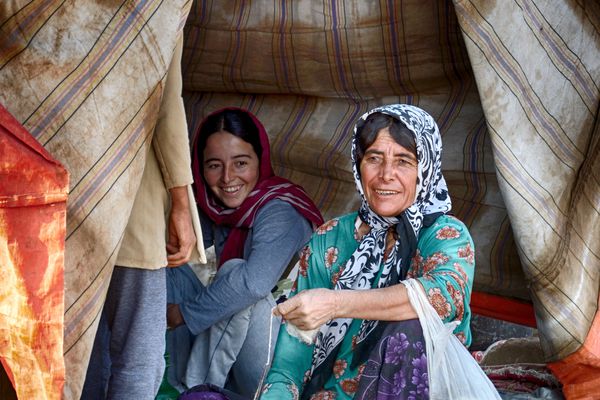 ایران 7 سپتامبر زنان قشقایی در 7 سپتامبر 2018 در ایران قشقایی ها عشایری هستند که در روستاهای موقت زندگی می کنند