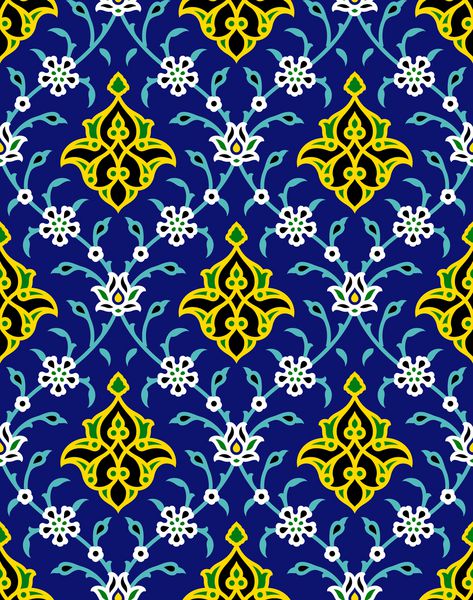 الگوی یکپارچه گل عربی برای طراحی شما پیشینه سنتی اسلامی عربی عنصر دکوراسیون مسجد