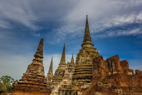 معبد قدیمی آیوتایا تایلند