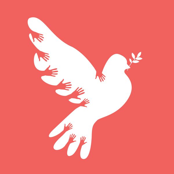 آرم وکتور کبوتر آرم کبوتر نماد کبوتر مونوگرام کبوتر پرنده پرنده جهان صلح آرم وکتور پرنده آرم siluetette کبوتر آرم تجاری اتحادیه Globe آرم کلینیک مراقبت logo logo مفهوم یکپارچه