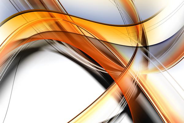 عنصر طراحی کارت وب سایت تصویر زمینه پروژه نارنجی طلایی هنر امواج روشن مدرن پس زمینه اثر الگوی تاری گرافیک خلاق خلاق