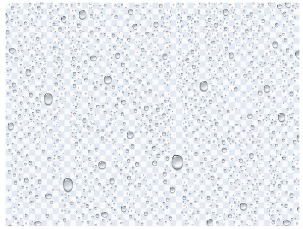 قطرات باران آب یا دوش بخار جدا شده در پس زمینه شفاف قطرات خالص واقعی متراکم وکتور حباب های بخار شفاف بر روی سطح شیشه پنجره را برای طراحی خود انتخاب کنید