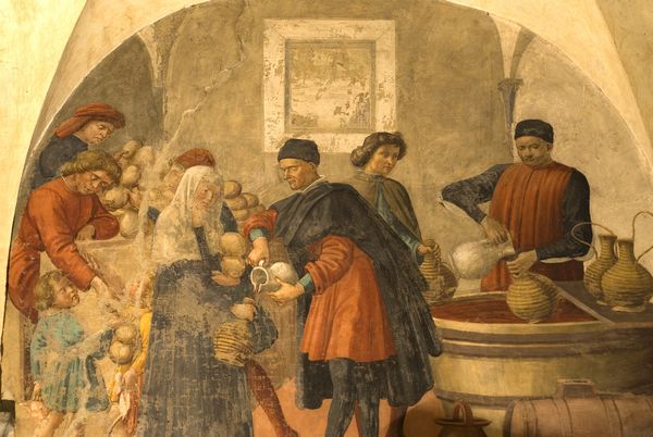 MuralBottega از Domenico Ghirlandaio قرن شانزدهم فلورانس