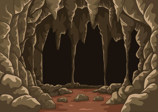 غار را با استالاکتیت ها کارتون کنید