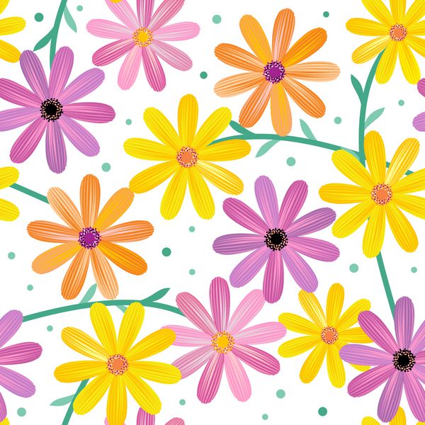 الگوی یا پس زمینه گلهای گل مرواریدی بدون درز برای JPEG با وضوح بالا یا TIFF به تصویر 79969696 مراجعه کنید
