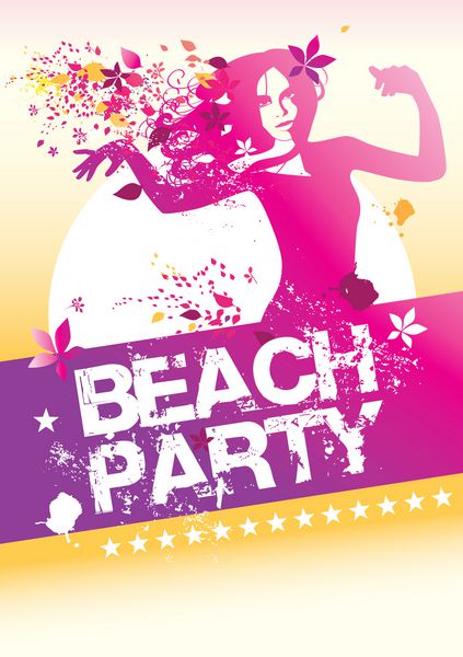 پوستر مهمانی ساحل