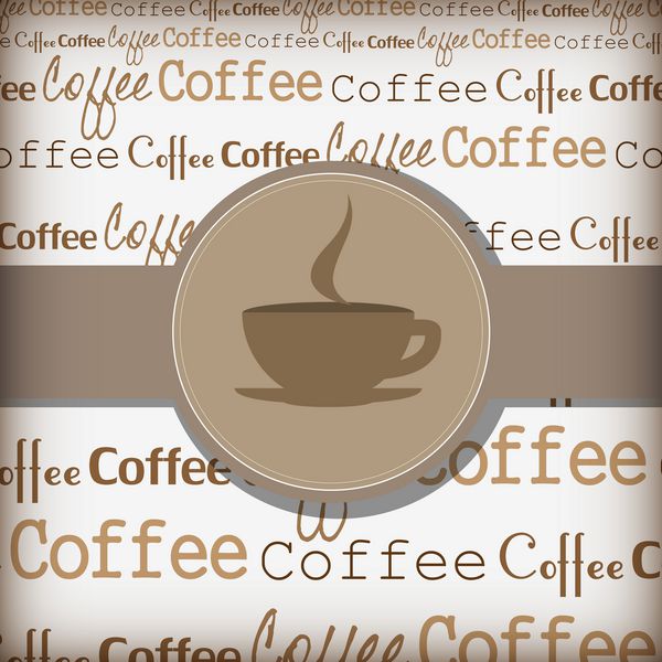 تصویر طراحی قهوه