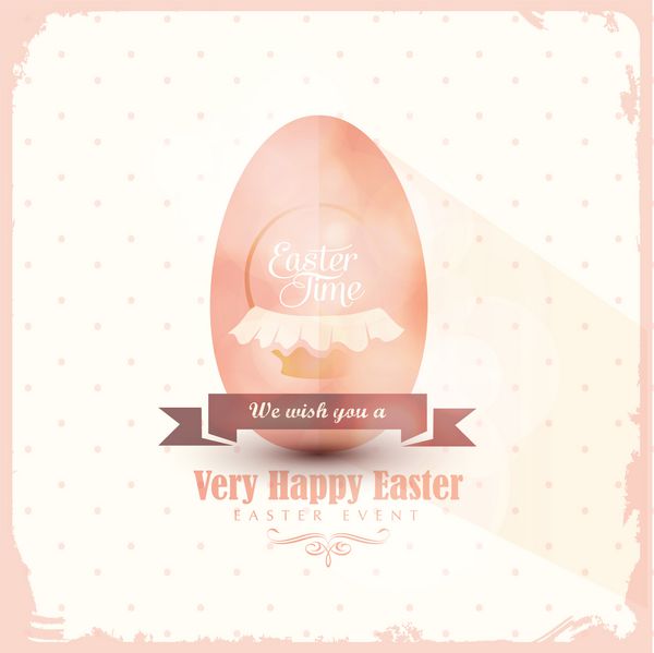 کارت تبریک عید پاک کارت تبریک با تخم مرغ