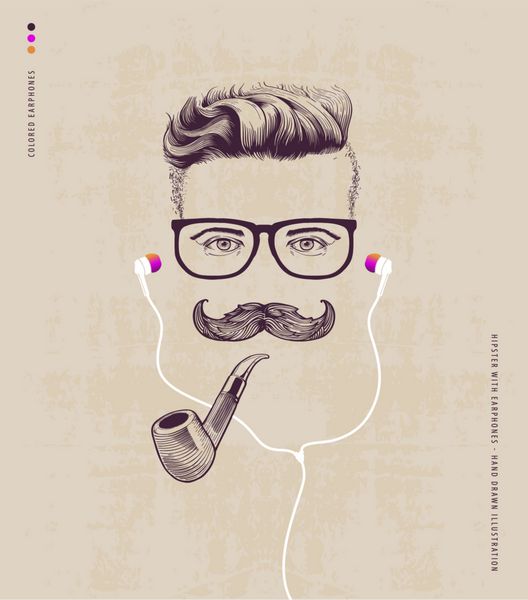 hipster با لوله