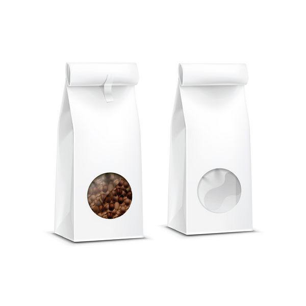 بسته بندی بسته بندی قهوه وکتور جدا شده