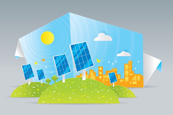 پانل های خورشیدی سازگار با محیط زیست