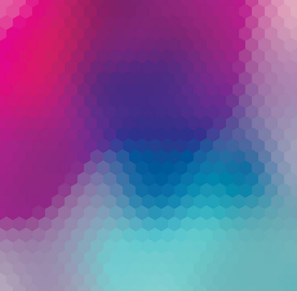 پس زمینه هندسی انتزاعی تصویر رنگی یکپارچهسازی با سیستمعامل هیپرستر