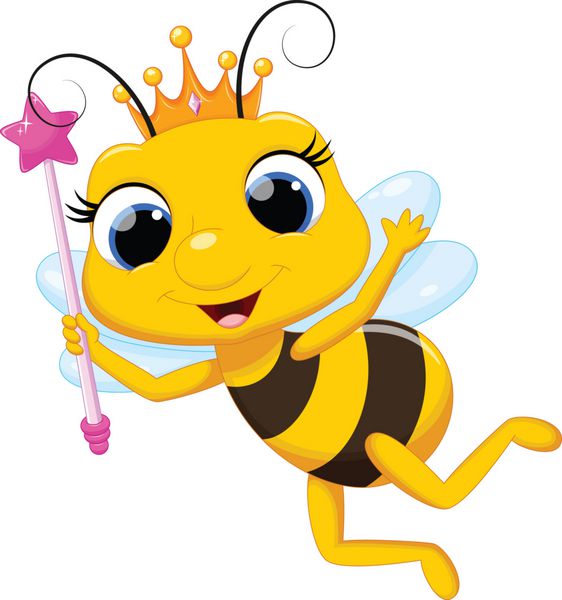 کارتون زنبور عسل ملکه ناز
