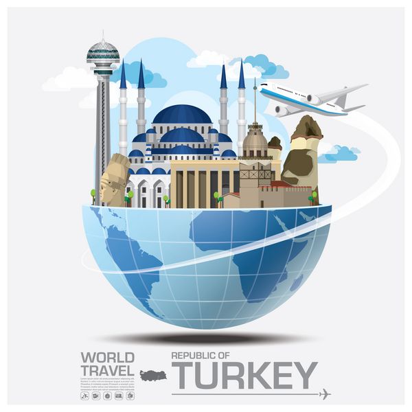 سفرهای جهانی ترکیه و سفرهای اینفوگرافیک