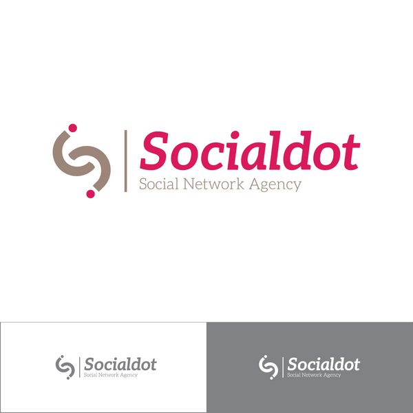 لوگوی شبکه اجتماعی طراحی وکتور