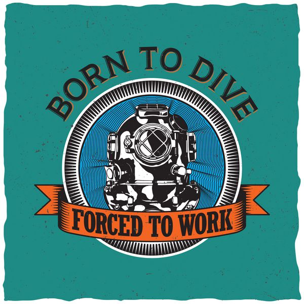 طراحی برچسب انگیزه For Bed To Dive For Ded For To Work برای پوستر تی شرت کارت تبریک و غیره