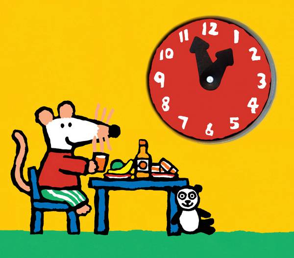 میزی اولین ساعت کارتونی طرح پوستر