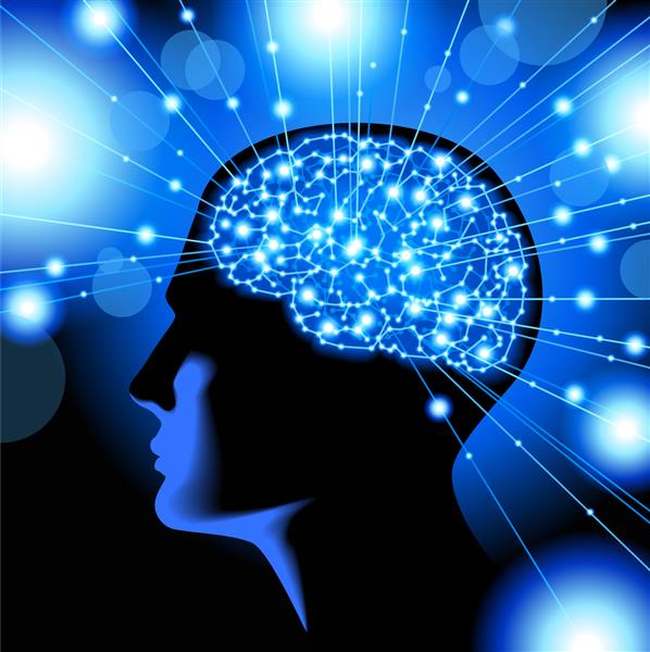 ناحیه سر مغز و نبض ها روند تفکر انسان مفهوم هوش ارتباط مردم با دنیای خارج پرونده در AI10 ذخیره می شود