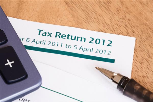 اظهارنامه مالیاتی UK 2012