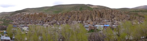 کندوان دهکده غاری باستانی در میان صخره ها استان آذربایجان شرقی ایران