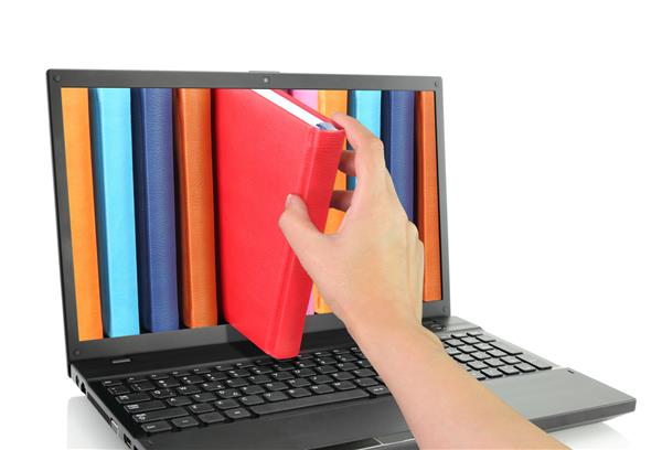 آموزش آنلاین کامپیوتر لپ تاپ با کتاب های کتابخانه