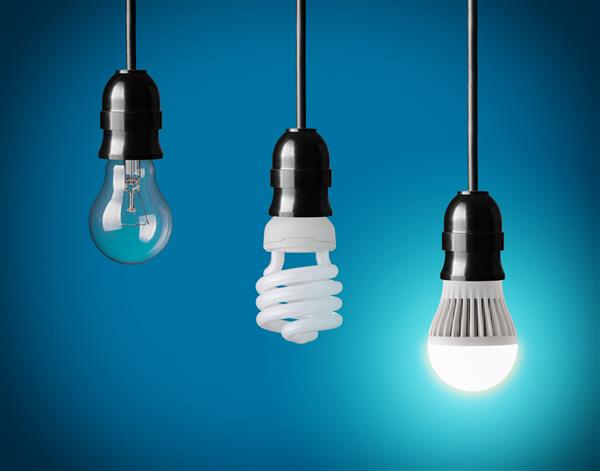 آویز لامپ تنگستن صرفه جویی در انرژی و لامپ ال ای دی