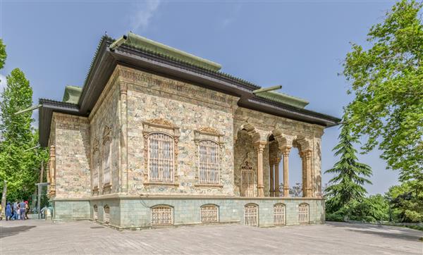 تهران ایران کاخ قدیمی سعدآبا