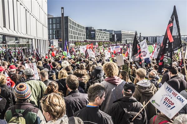 برلین آلمان تظاهرات بزرگ