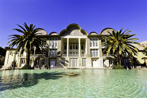 خانه قوام در باغ ارم در شیراز ایران باغ ارم منجر به معرفی آن به عنوان میراث جهانی یونسکو در سال 2011 شده است