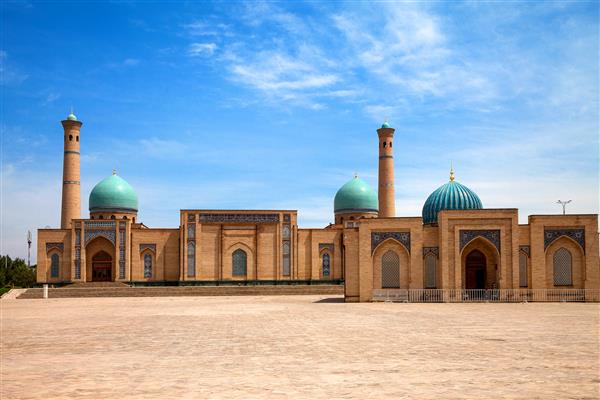 مسجد امام حضرتی و مدرسه مویی مبارک در تاشکند ازبکستان اسلام قرآن سفر