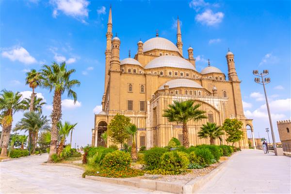 مسجد آلاباستر در شهر قاهره پایتخت مصر آفریقا