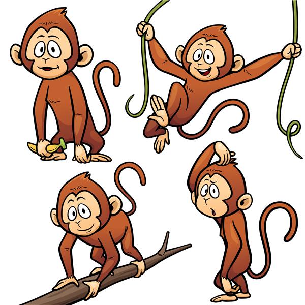 شخصیت میمون کارتونی
