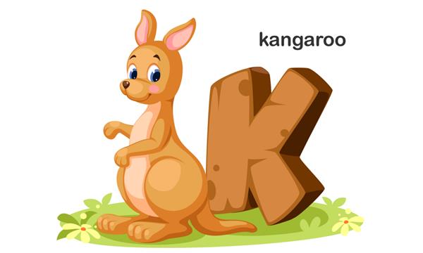 K برای کانگورو