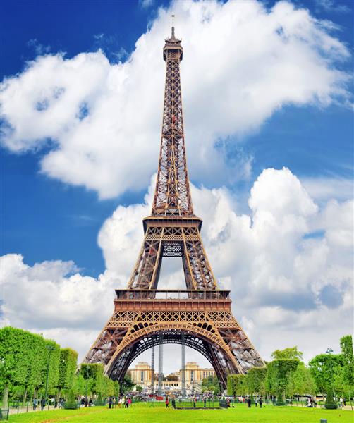 برج ایفل - نمایی از شان دو مارس فرانسه