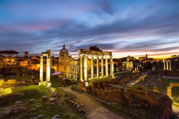 انجمن رومی تاریخ بنای باستانی شاخص در روم ایتالیا