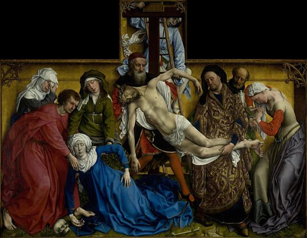 نقاشی صلیب اثر روهیر ون در ویدن