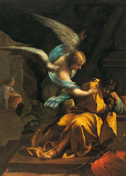 نقاشی رویای سنت جوزف اثر فرانسیسکو دی گویا