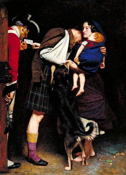 نقاشی ممنوعیت اثر جان اورت میلت