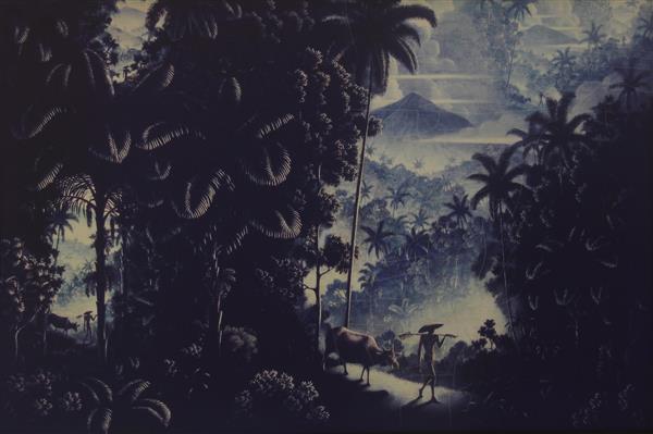 نقاشی جنگل و فرزندانش اثر والتر استیس