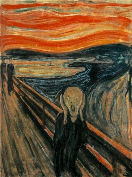 نقاشی جیغ اثر ادوارد مونک