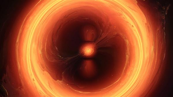 کرمچاله کهکشانی جهان سیاهچاله جهان موازی جذب ماده سحابی آشوب جهانی ستاره ها پس زمینه کیهان انتزاعی گردباد ستارگان