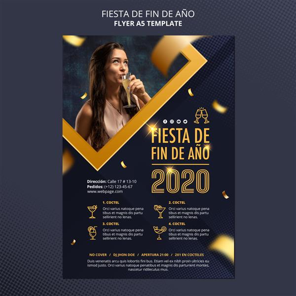 بروشور Fiesta de fin de ano 2020