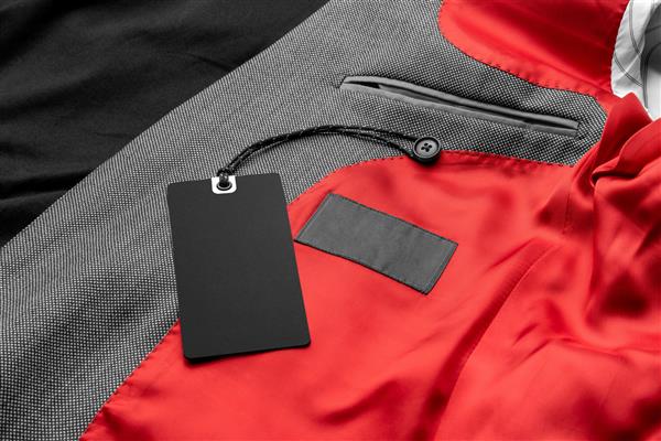 برچسب لباس برچسب الگوی ماکت خالی برای قرار دادن طرح شما در کت و شلوار مردانه پوشاک درجه یک