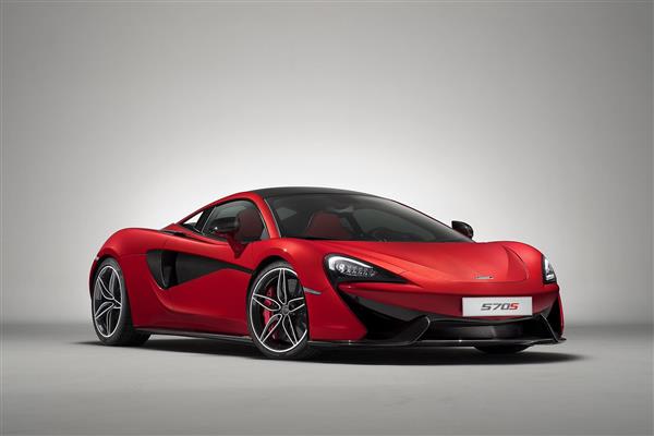 مک لارن 570S قرمز اسپرت